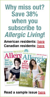 Why miss out? Save 38% when you subscribe to Allergic Living! 