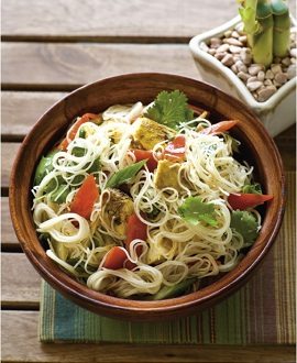 Curry-BBQ-Chicken-Glass-Noodle-Salad