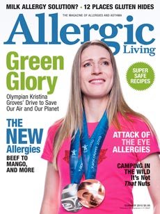 Allergic Living Summer 2010 Cover