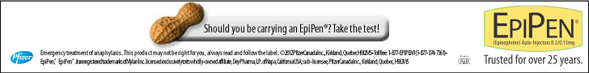 When food allergies strike, will you be prepared? Should you be carrying an EpiPen Auto-Injector? Take the Severe Allergy Risk Test now!